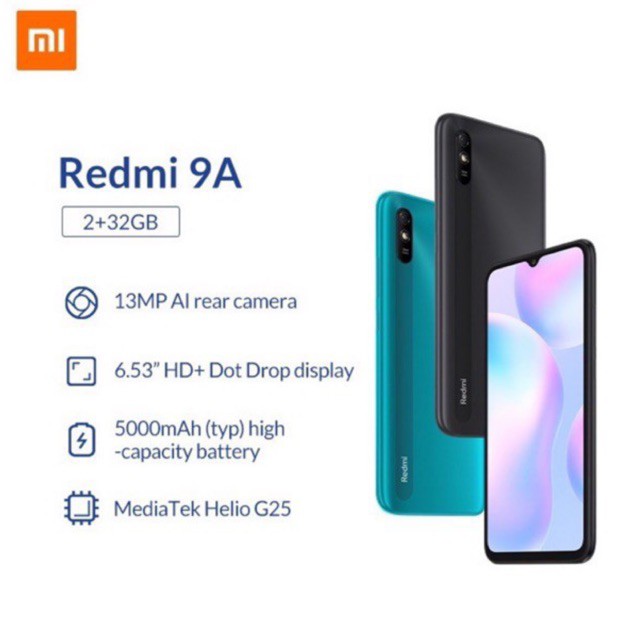 ภาพหน้าปกสินค้าRedmi 9A  เครื่องศูนย์ไทยแท้ ประกัน15เดือน แบต5,000mAh จากร้าน oalalala2019 บน Shopee