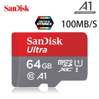 ภาพหน้าปกสินค้า[แท้][ประกัน10ปี] Sandisk Ultra 64gb A1 Class 10 MicroSDHC Micro SD Card ซึ่งคุณอาจชอบราคาและรีวิวของสินค้านี้