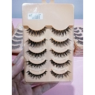 [พร้อมส่ง] ขนตาปลอมธรรมชาติ 3D สำหรับเเต่งหน้า ขนตาปลอมแฟชั่น ขนตา 3 มิติ