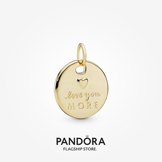 Pandora จี้รูปหัวใจ และ Love You ของขวัญวันเกิด สําหรับสุภาพสตรี p825