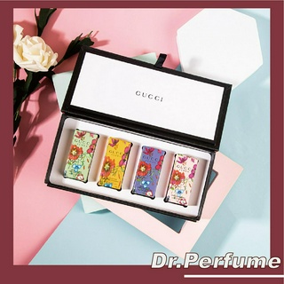 Gucci Flora Glamourous Magnolia Limited Edition Mini Perfume 4 in 1 Set for Women Eau de Toilette น้ำหอมชุดสี่ชิ้น 4️5ml