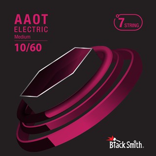 สายกีต้าร์ไฟฟ้า แบบเคลือบกันสนิม 7สาย BlackSmith AAOT 1060 (7st)