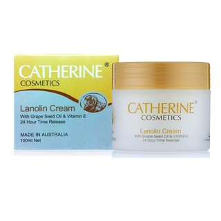 CATHERINE LANOLIN CREAM with Grape Seed Oil & vitamin E 100 ml.