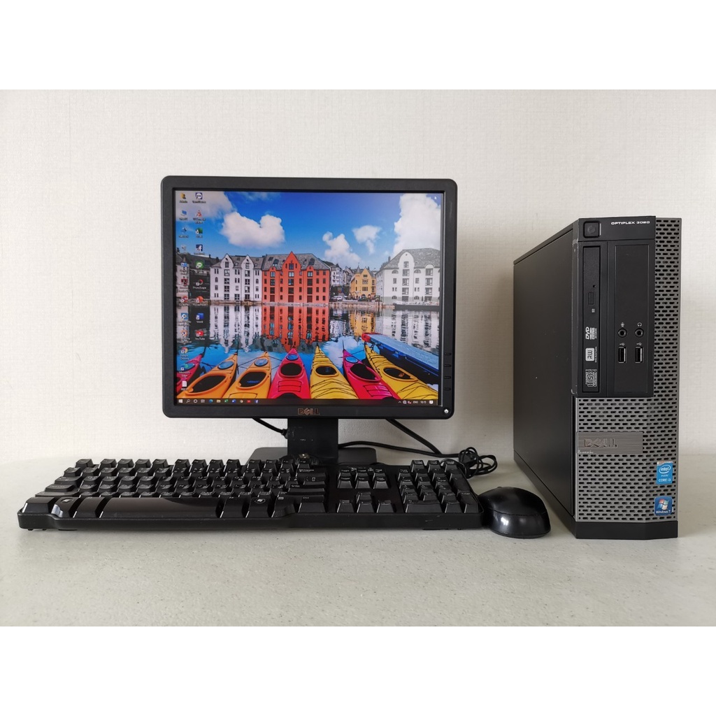 คอมมือสอง-dell-optiplex-3020-sff-cpu-core-i3-gen-4-ฮาร์ดดิสก์-ssd-120-gb-เพิ่มได้-ลงโปรแกรมให้พร้อมใช้งาน