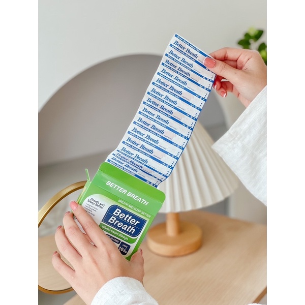 โปร10กล่องลด90-แผ่นแปะจมูกภูมิแพ้นอนกรน