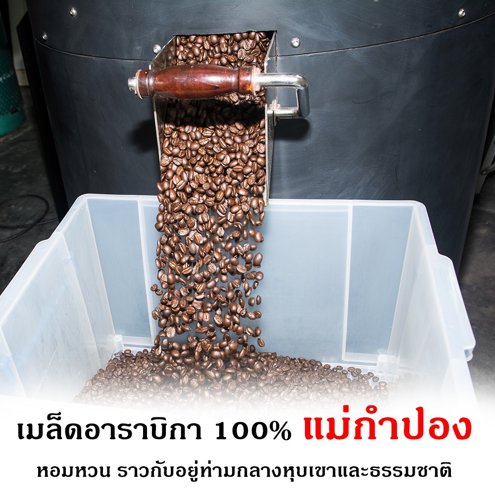 เมล็ดกาแฟคั่วแม่กำปอง-1-กิโลกรัม-เหมาะสำหรับร้านค้า