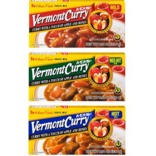 Vermont curry แกงกะหรี่ก้อนแอปเปิ้ลผสมน้ำผึ้ง ละมุนลิ้น