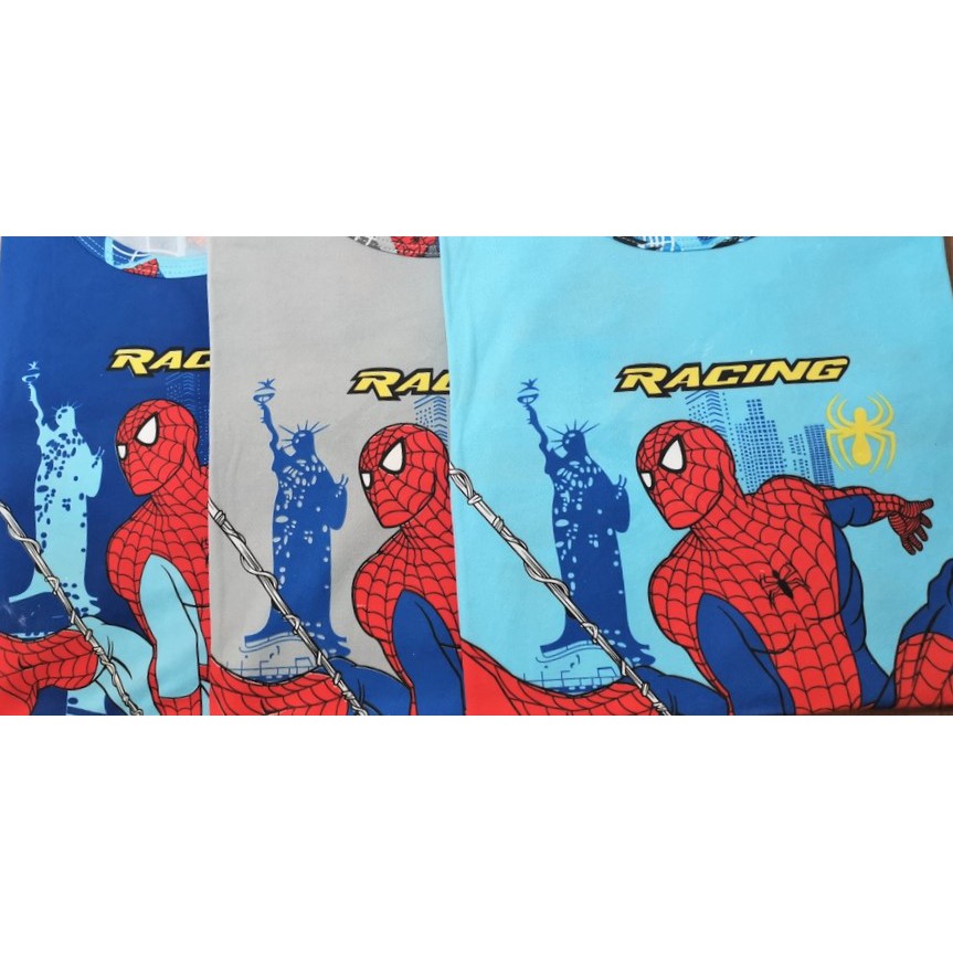 spiderman-racing-ชุดนอนแขนยาวขายาวได้-ใส่สบาย-ผ้า-นิ่มเด้งถูกที่สุด