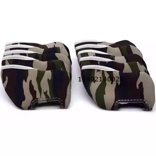 ภาพขนาดย่อของภาพหน้าปกสินค้า10Pcs/Set Golf Iron Club Head Cover Iron Putter Head Protector Case ปลอกหุ้มหัวไม้กอล์ฟ COVM0001 จากร้าน qygolf บน Shopee