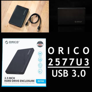 Orico Box usb3.0 2577U3 แบบฝาทึบ