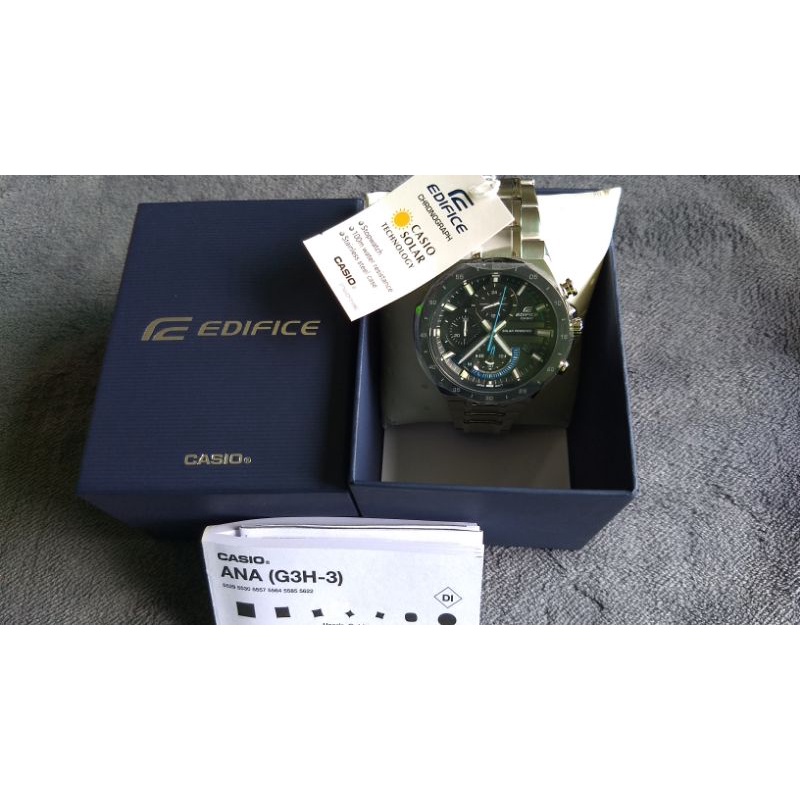 CASIO EDIFICE Mod. CLASSIC ANA-DIGIT - 10 YEAR BATTERY main image 0