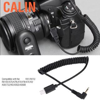 ภาพหน้าปกสินค้าCalin RM-VPR1 3.5mm/2.5mmS2 Shutter Release Cable for Sony A7III/A9/A99 II/A7 II/A6500 ซึ่งคุณอาจชอบราคาและรีวิวของสินค้านี้