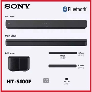 SONY Sound​ Bar​ (2.0CH) รุ่น HT-S100F