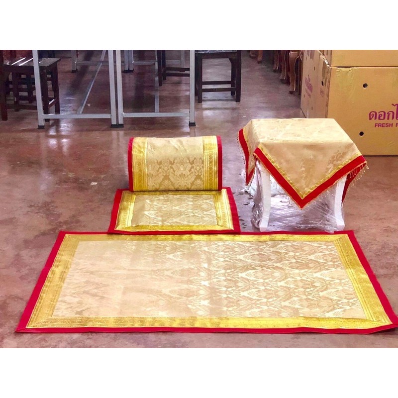 ผ้าคลุมโต๊ะ-ผ้าปูโต๊ะลายไทย