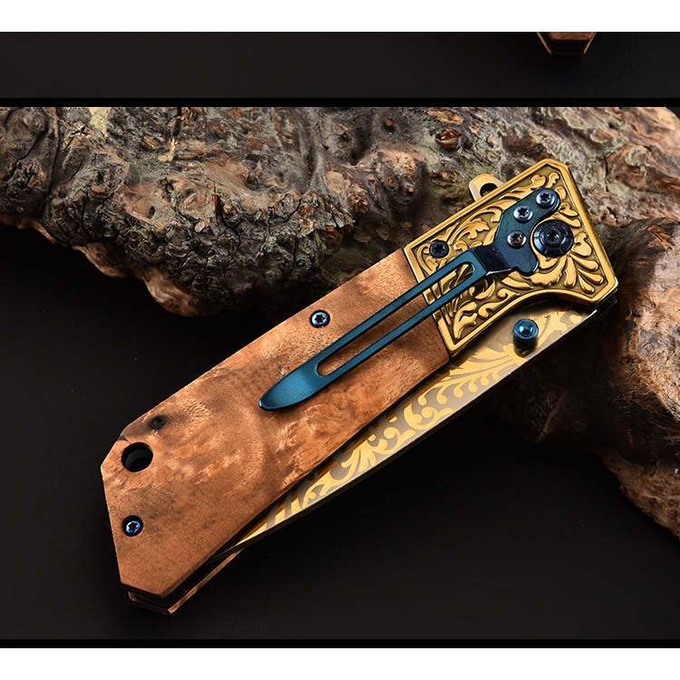 folding-knife18-5cmหนึ่งในรุ่นที่ขายดีที่สุดของchongming-มีดพับ-มีดพกพา-มีดเดินป่า-มีดสวยงาม-มีดแคมป์ปิ้ง