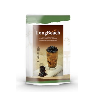 ลองบีชผงเจลลี่น้ำตาลทรายแดง LongBeach Brown Sugar Jelly Powder 100 g รหัส 1113