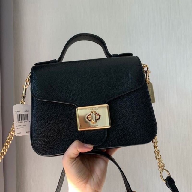 Coach F77897 Cassidy top handle crossbody Shopee Thailand