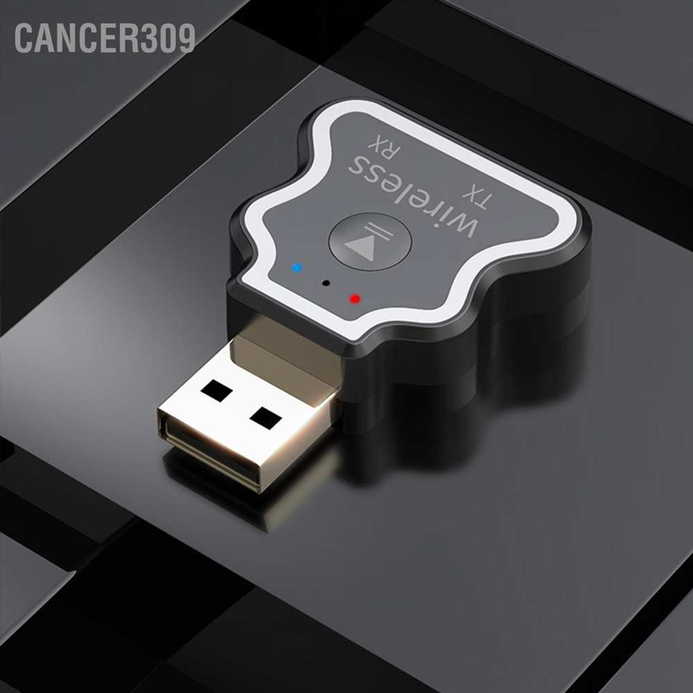 cancer309-อะแดปเตอร์รับส่งสัญญาณเสียงบลูทูธ-5-0-ไร้สาย-usb-สีสันสดใส