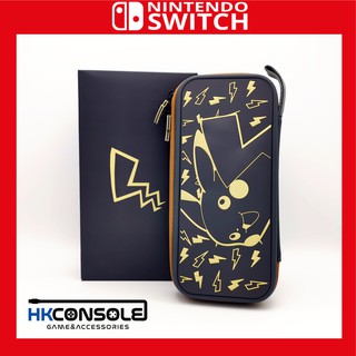 [มาใหม่จ้า] กระเป๋า Nintendo Switch Pika Pika Black Edition งานสวยมาก บุหนาอย่างดี ซื้อเป็นเซ็ทพร้อมเคสยิ่งเท่สุดๆ