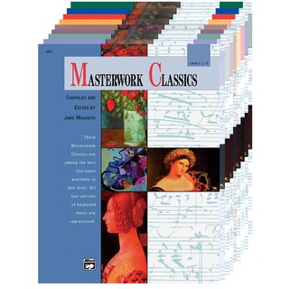 Masterwork Classics, Level 1 & 2, 3, 4, 5, 6, 7, 8, 9, 10 book&CD