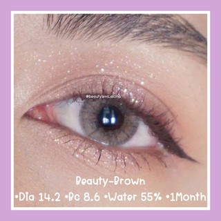 🧡Beauty-Brown☆สายตา 00-1000☆รายเดือน