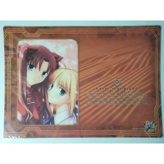 แผ่นรองอนิเมะ A3  CLEAR DESK MAT FATE /stay night A(29.7×42)