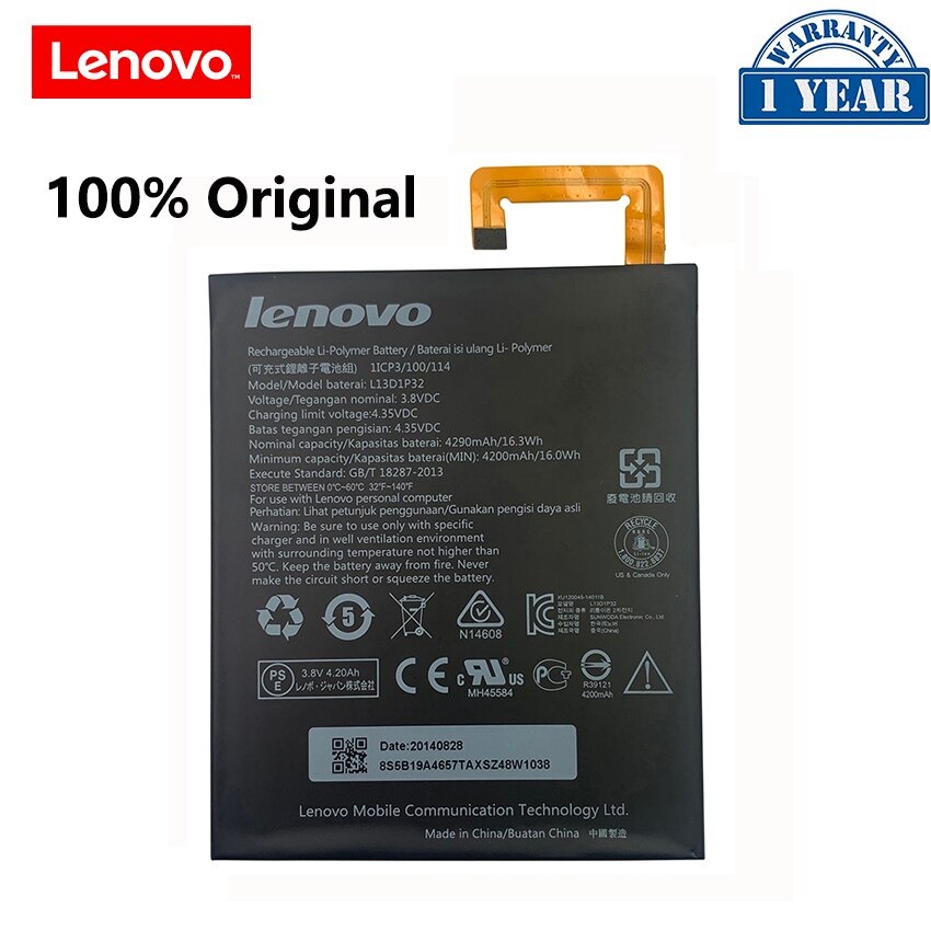 แบตเตอรี่-lenovo-lepad-8-a8-50-a5500-s8-50-tab-3-tb3-850f-tb3-850m-l13d1p32-4290mah