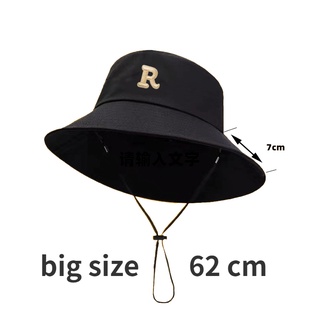 หมวกบักเก็ต ขนาดใหญ่ 62 ซม. แฟชั่นชาวประมง สําหรับผู้หญิง และผู้ชาย 2022