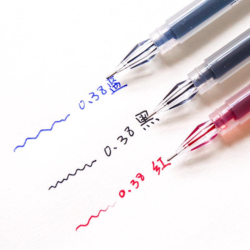 เช็ครีวิวสินค้าZUIXUA ปากกาเจล 0.5 มม. เครื่องเขียนสำหรับนักเรียน