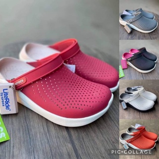 สินค้า รองเท้าแตะ Crocs LiteRide Clog สำหรับผู้หญิง รองเท้าลำลองเพื่อสุขภาพยอดนิยม เท่ มีสไตล์ ใส่ได้ทุกโอกาศ