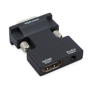 หัวต่อ Hdmi สำหรับแปลง 1080 P HDMI Female to VGA Male