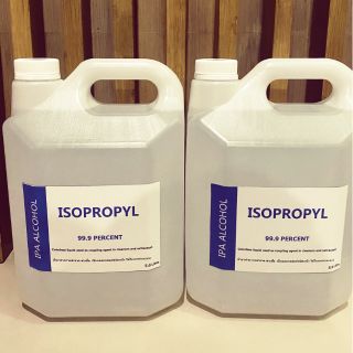 ภาพหน้าปกสินค้าIPA *Isopropyl alcohol 99.9% แพคคู่ 5+5 =10 ลิตรรับประกัน ที่เกี่ยวข้อง