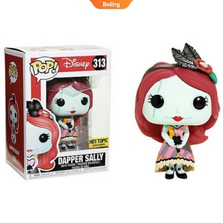 Funko Pop ! Disney Nightmare Before Christmas Dapper Sally 313 # โมเดลตุ๊กตาไวนิลพร้อมกล่อง