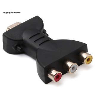 【OPHE】อะแดปเตอร์แปลง Hdmi ตัวผู้ เป็น 3 RCA ตัวเมีย สําหรับ TV