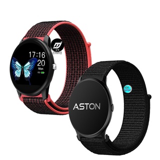 สาย Axon Moni Pro สายรัด สายนาฬิกา สายไนลอนถัก สำหรับนาฬิกาอัฉริยะ Axon Moni Pro นาฬิกาอัฉริยะ สายรัดข้อมือกีฬา สาย Aston Smartwatch fit สายรัด