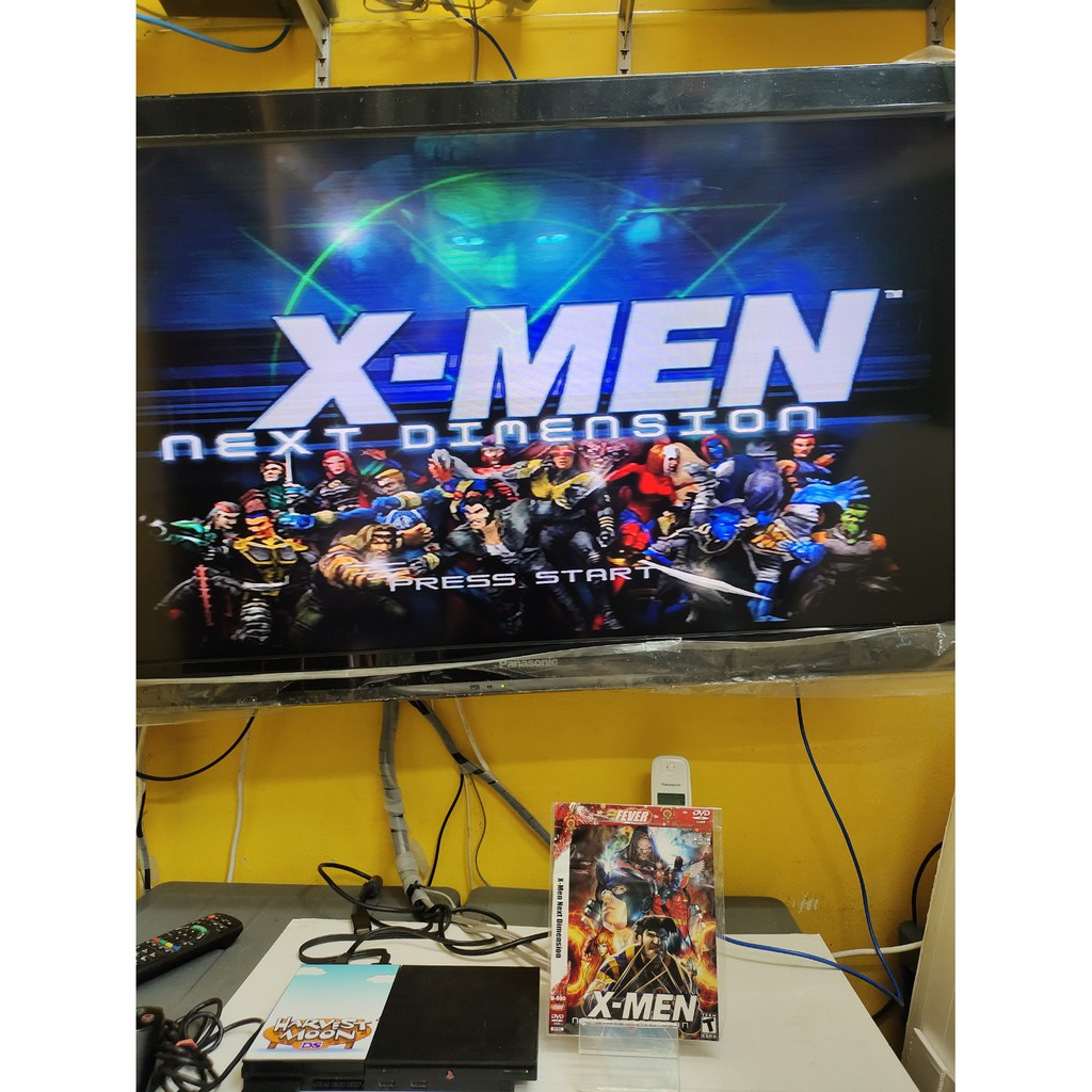 แผ่นเกมส์-ps2-x-men-next-dimension-แผ่นปั้ม