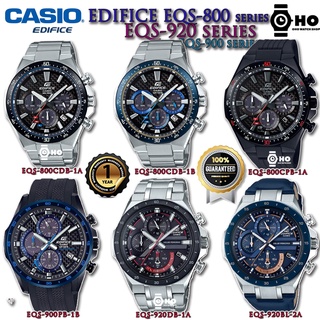 CASIO EDIFICE EQS-800 EQS-900 EQS-920 SERIES EQS-800CDB-1 EQS-800CPB-1 EQS-900PB-1 EQS-920DB-1A EQS-920BL-2A กินแสง แท้