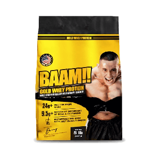 BAAM GOLD WHEY PROTEIN 5 LB เวย์โปรตีน เพิ่มกล้ามเนื้อ ลดไขมัน