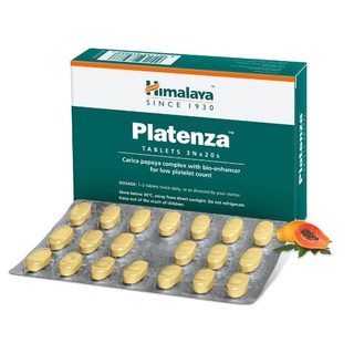 Himalaya Platenza 60 เม็ด เสริมสร้างเกล็ดเลือด ป้องกันโลหิตจาง