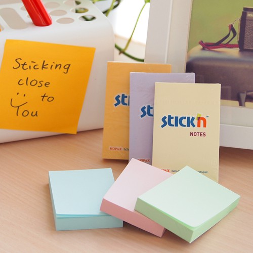 stickn-กระดาษโน๊ตกาวในตัว-แพ็ค-4-แถม-1