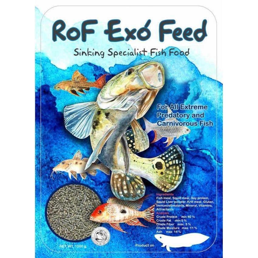 อาหารปลากินเนื้อ-rof-เม็ดจม