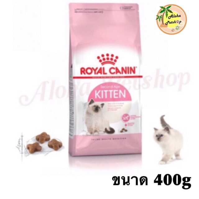Royal Canin 😻 Kitten สำหรับลูกแมว 4-12 เดือน400G | Shopee Thailand
