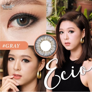 คอนแทคเลนส์ Angelzone Color รุ่น Ecio สีเทา Gray (คอนแทคเลนส์รายเดือน) คอนแทคเลนส์ Angelzone คอนแทคเลนส์แองเจิ้ลโซน