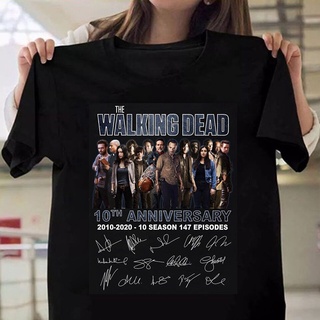 The Walking Dead พิมพ์เสื้อยืดผู้หญิงฤดูร้อน T เสื้อเสื้อผ้า Plus Size Camisas Mujer Harajuku Tshirt 90S Casual tops