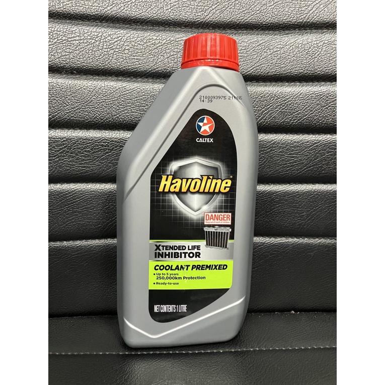 น้ำยาหม้อน้ำ Caltex Havoline Xtended Life inhibitor Premixed Coolant สี ...