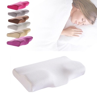 【บลูไดมอนด์】Butterfly Memory Foam Bedding Pillow Magnetic Neck Pillow Slow Rebound Memory Pillow Shaped Pillow Health C