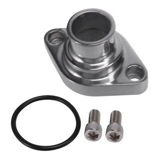 Sbm &amp;amp; Bbm 180° Polished Water Neck Thermostat Housing for 340 360 361 383 400 413 426W 440 Engines Silver