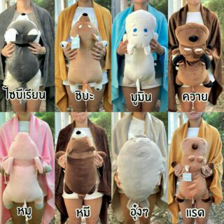 ตุ๊กตาหมอนผ้าห่มนุ่มนิ่ม(ส่งฟรี)