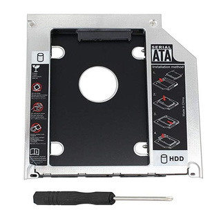 Hard Drive Caddy Tray 9.5mm Universal SATA 2nd HDD HD SSD Enclosure Hard Drive Caddy Case Tray