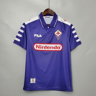 ภาพหน้าปกสินค้า98-99 Fiorentina Home Retro Soccer เสื้อฟุตบอล ซึ่งคุณอาจชอบราคาและรีวิวของสินค้านี้